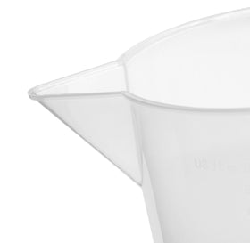 EISCO jug features molded 250ml graduations for accurate measurement.