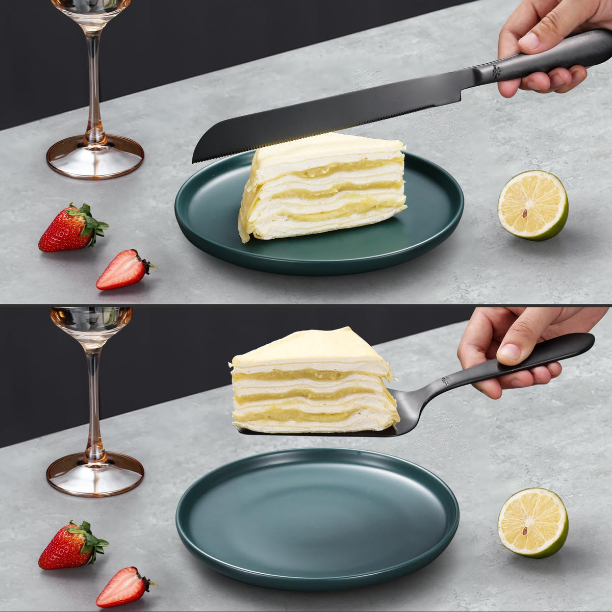 Eisinly ergonomic handle provides comfortable, secure grip.