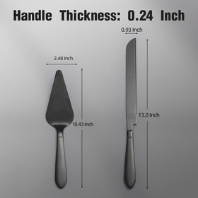 Eisinly matte black finish adds modern elegance to any table.