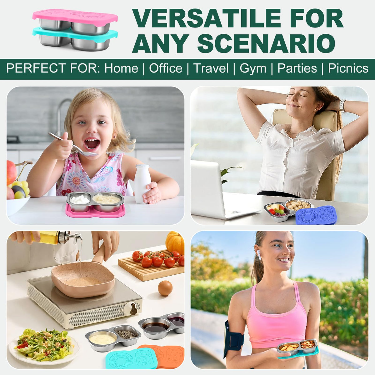 Eiyisem eco-friendly reusable option reduces waste while keeping snacks fresh