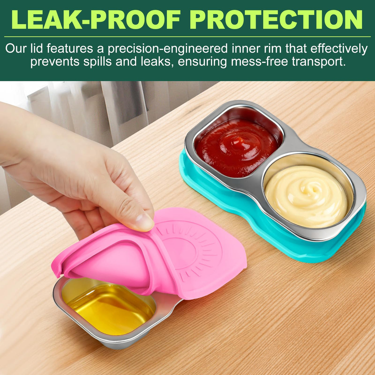 Eiyisem wide temperature tolerance supports cold snacks and warm dips during day trips