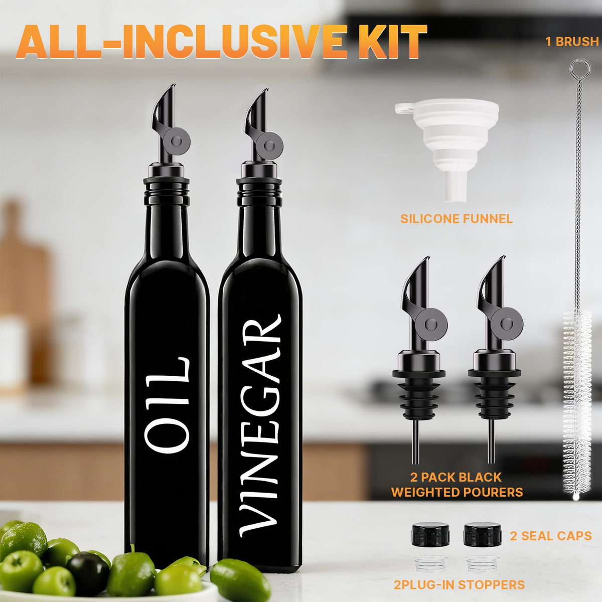 EJGIEGSO black glass design adds modern style to any kitchen