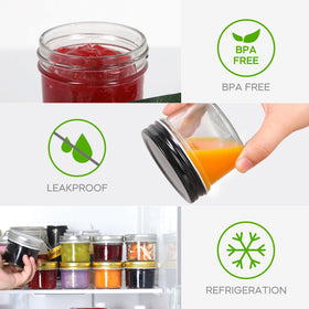 EkkoVla airtight lid and jar system for jams and spices