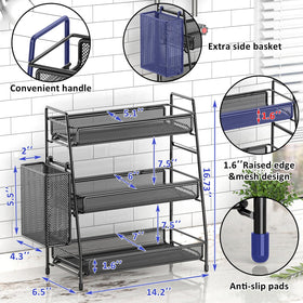 EKNITEY space-saving three-level design fits compact counters.