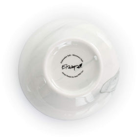 Elama Fine Marble bowl close-up shows durable stoneware and earthy textures.