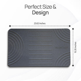 Elarions heat-resistant mat supports hot pans up to 450°F