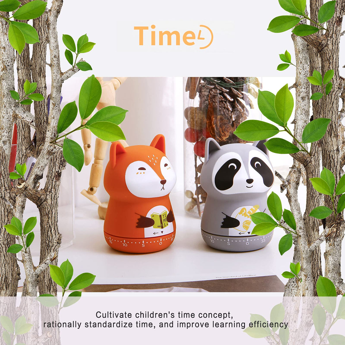 ELE DEPI durable countdown timer crafted from high-quality metal and PVC.