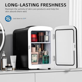 Electactic cooling can reach 32°F below room temperature for fast refreshment.