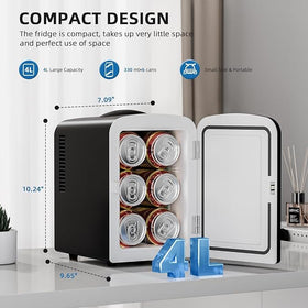 Electactic fridge operates quietly, preserving a peaceful bedroom or office environment.