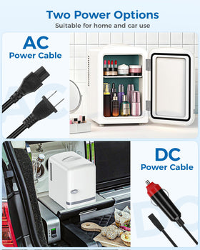 Electactic mini fridge warming function ready to heat beverages