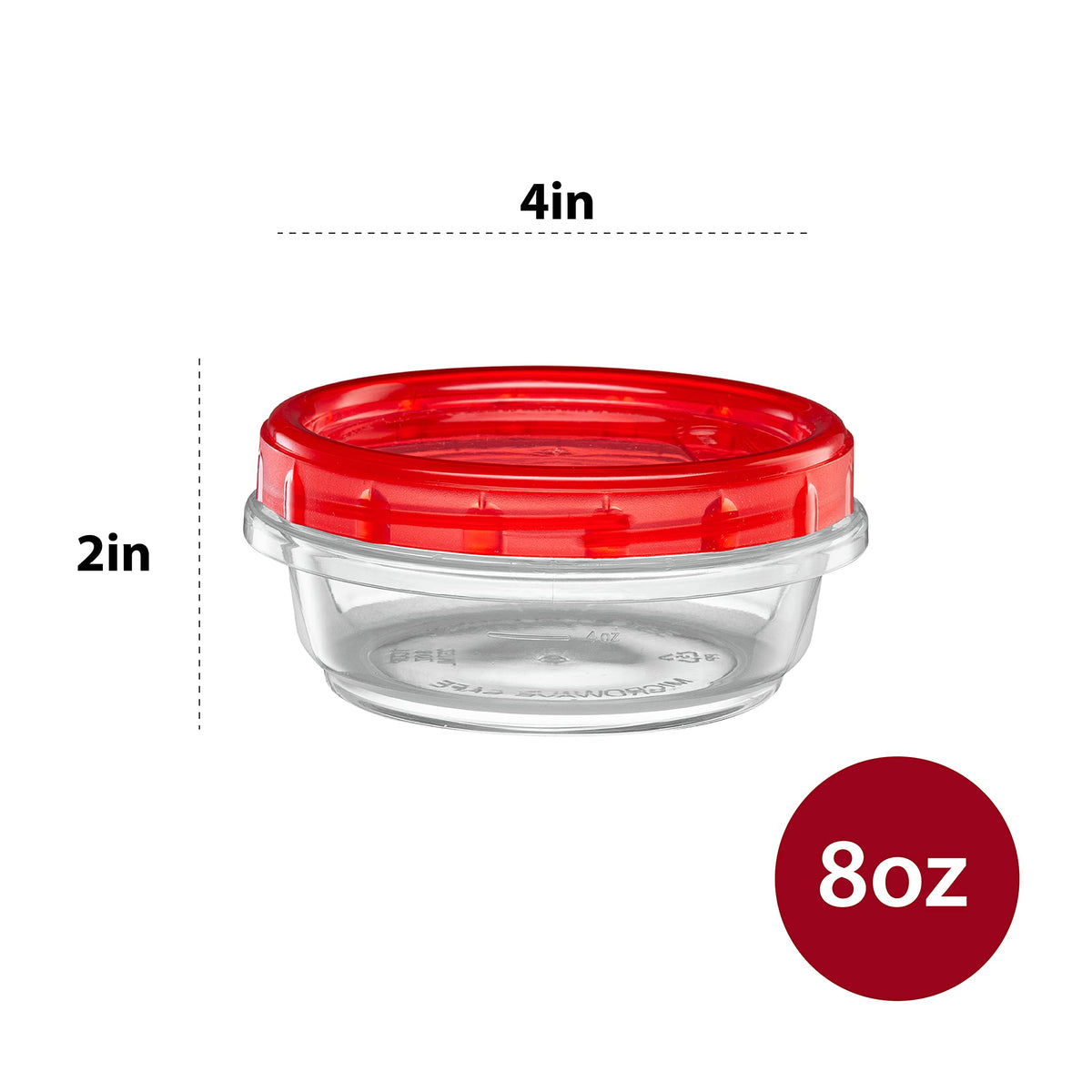 Elegant Disposables dishwasher-safe container for easy cleanup.