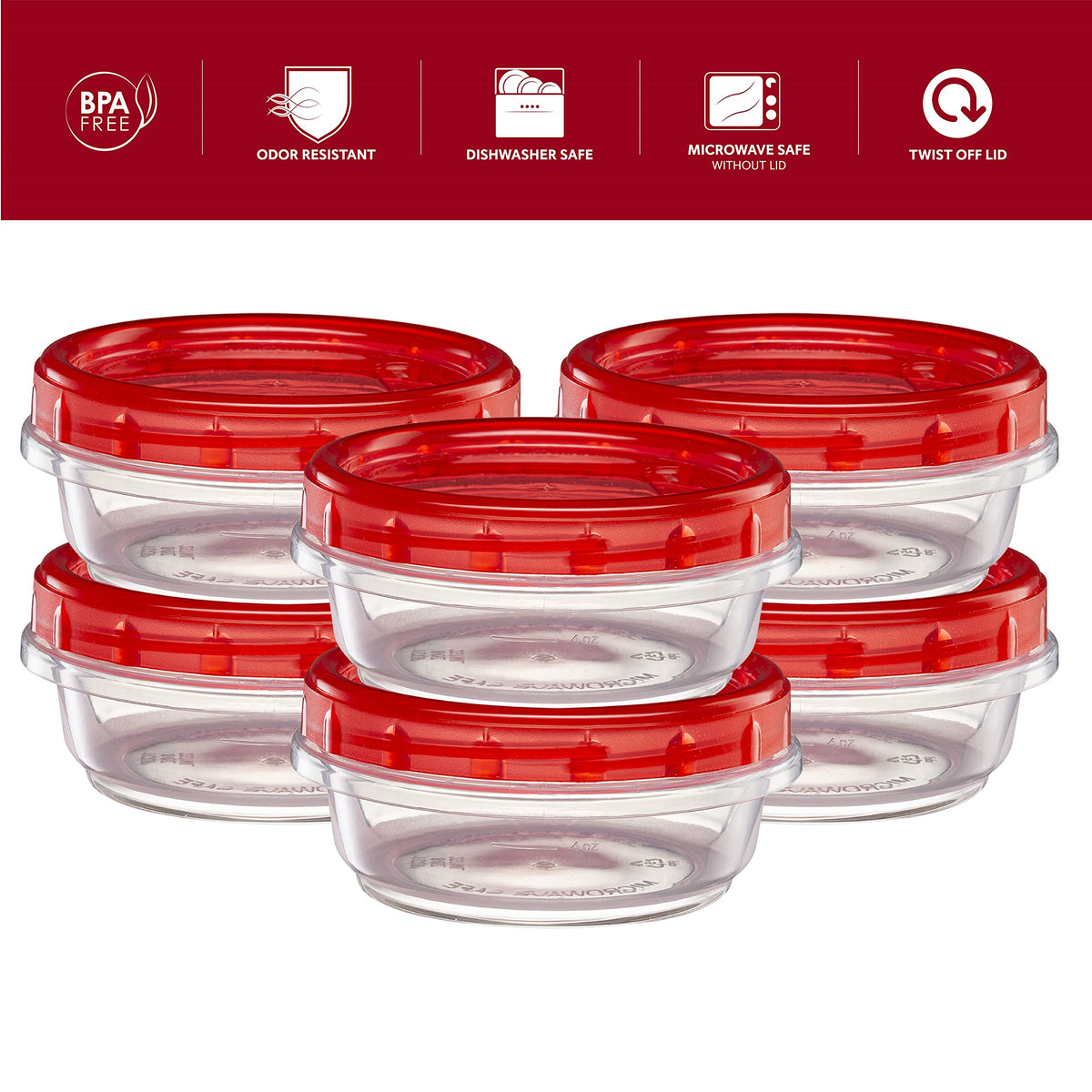 Elegant Disposables microwave-safe container for quick reheats.
