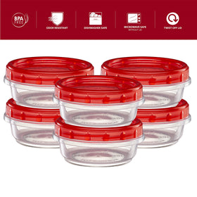 Elegant Disposables microwave-safe container for quick reheats.