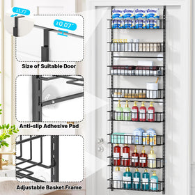 ElegantArray kitchen utensils and toiletries storage for clutter-free countertops.