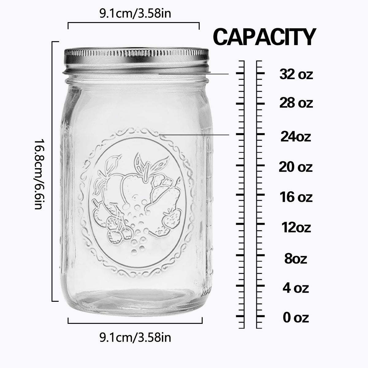 Closeup of ElegantTime airtight lids ensuring freshness and leak prevention