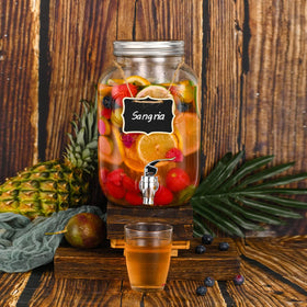 Eleganttime buffet-display-friendly dispenser showcases beverages at parties