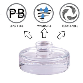 Eleganttime heavy fermenting glass weights lock ferments under brine with steady pressure.