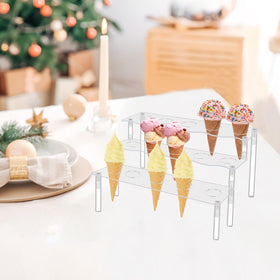 ElegickLIP versatile party decor stand for cupcakes, cones, and sweets