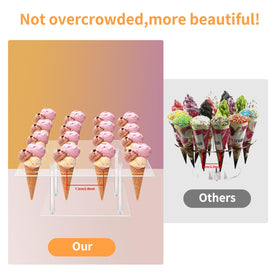 ELEGICKLIP wide spacing between holes prevents crowding and highlights each treat.