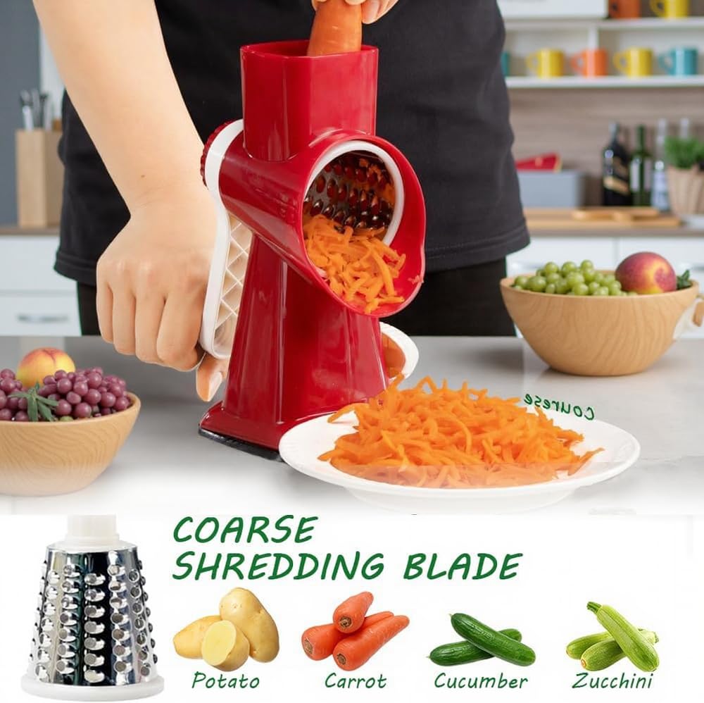 Eleko Meyar grater disassembles easily for quick cleaning