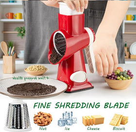 Eleko Meyar grater suction base secures on smooth countertops for stable use
