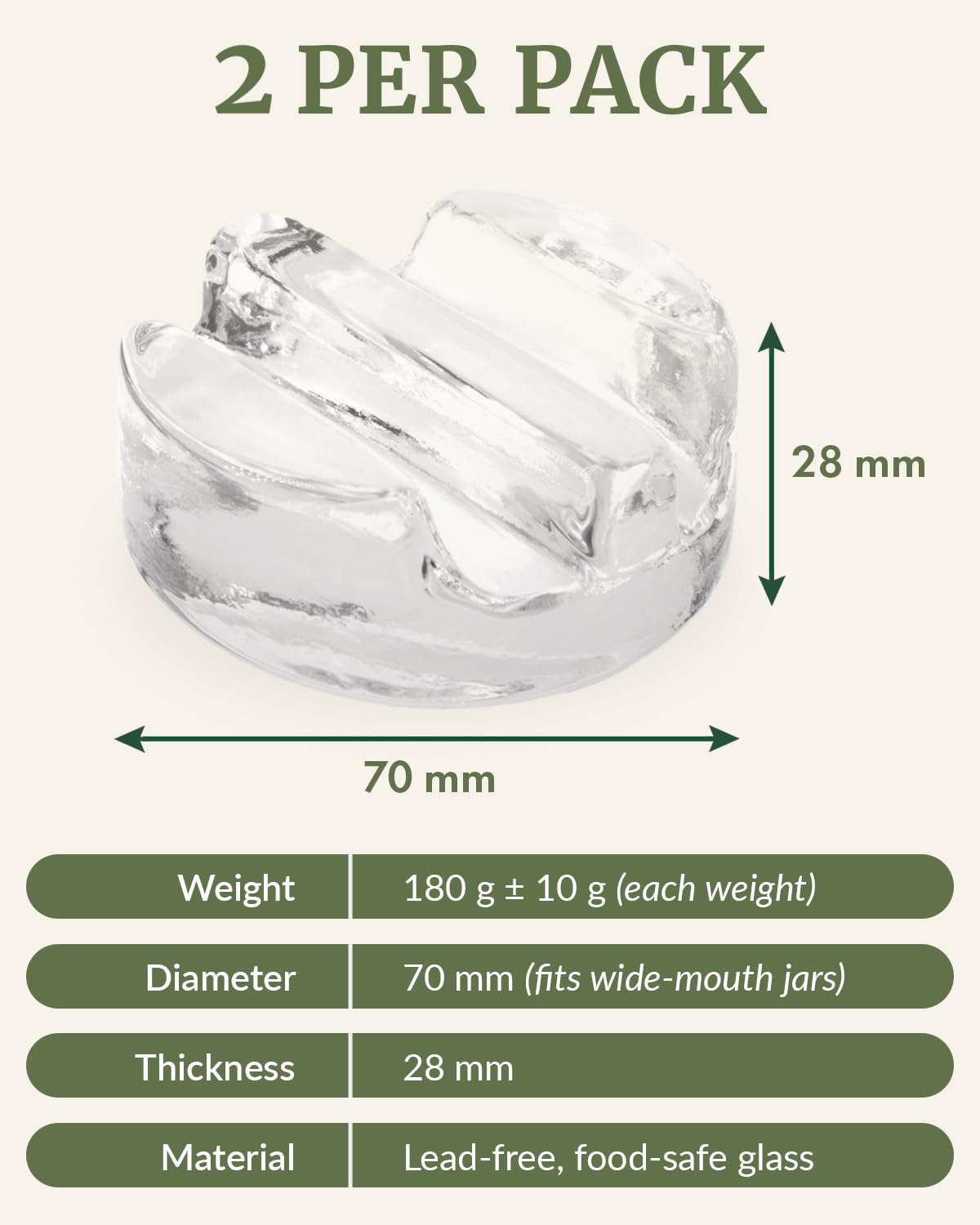 Elementi fermentation weight durable kit for years of fermentation projects