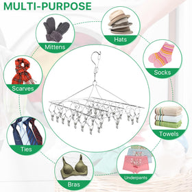Elesunory easy-clean drying rack disassembles for quick maintenance.