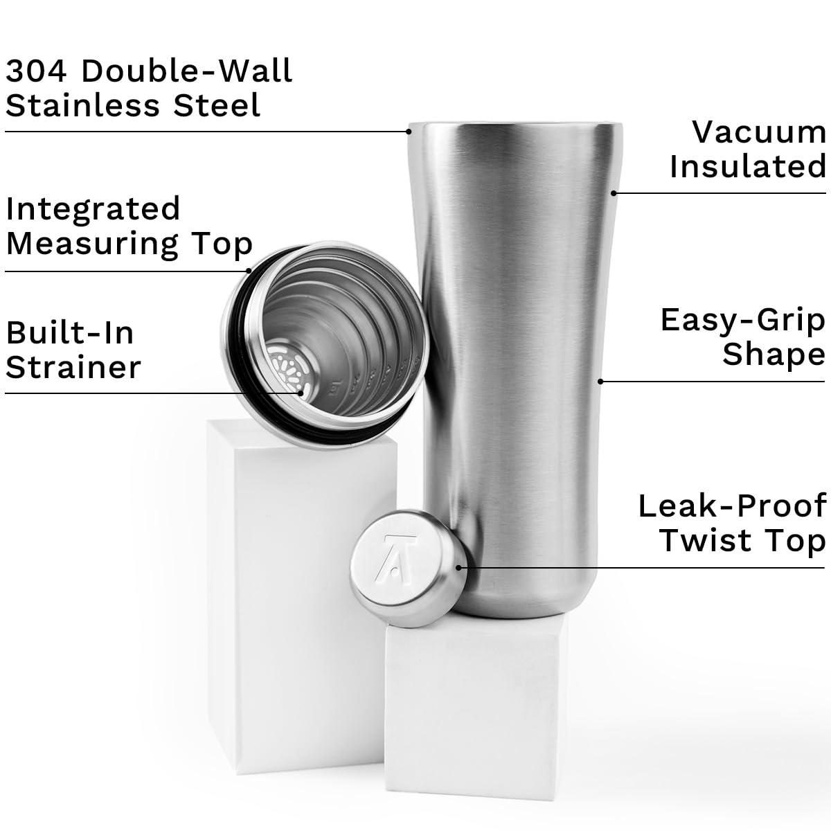 Elevated Craft measuring top visible for micro to 6 oz portions during use