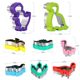 Elfkitwang Kingsaurus small cutter for kid-friendly party treats.