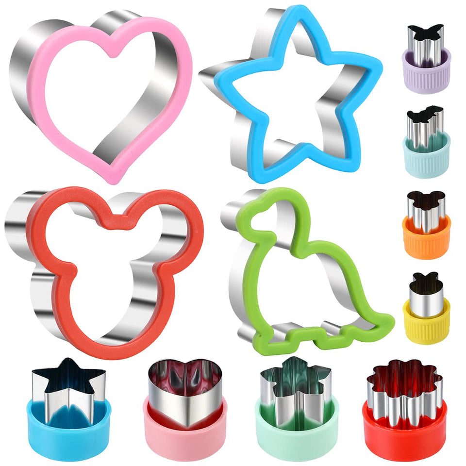 Elfkitwang dinosaur sandwich cutter shapes fun lunches quickly