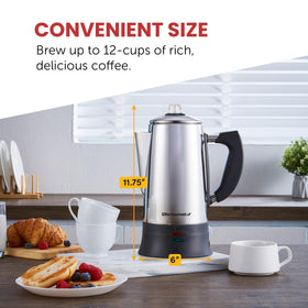 Stainless steel lid and basket on EC924 ensure durable performance.