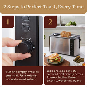 Brushed stainless steel finish on Elite Gourmet ECT-3100 adds modern style