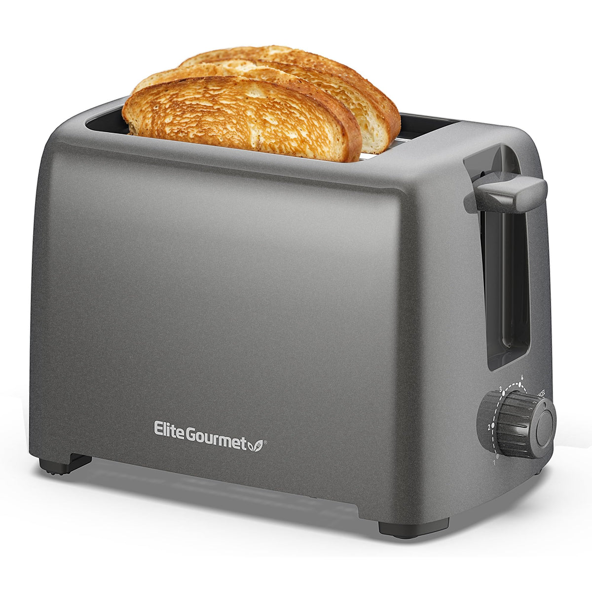 Elite Gourmet ECT1027G front view with cool-touch finish for safe handling.