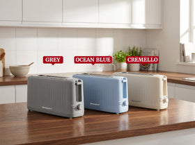 Elite Gourmet ECT2517C Cremello color option complements kitchen decor