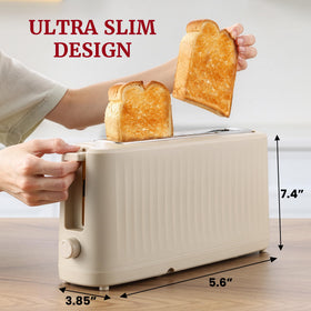 Elite Gourmet ECT2517C slim profile with color options to match decor