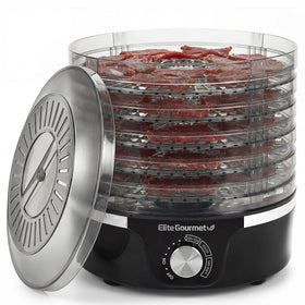 Elite Gourmet EFD319 overview shot highlighting compact home use.
