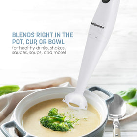 Elite Gourmet EHB-2425X compact ergonomic handle design