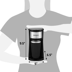 Elite Gourmet EHC-112B daily-use setup supports fast, fresh coffee moments.