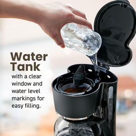 Pause N Serve feature on the Elite Gourmet EHC-5055 for a quick cup mid-brew