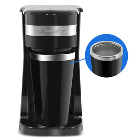 Elite Gourmet EHC111A compact single-serve coffee maker for small spaces