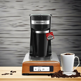 Under spout mug clearance shown with Elite Gourmet EHC113 for easy pouring.