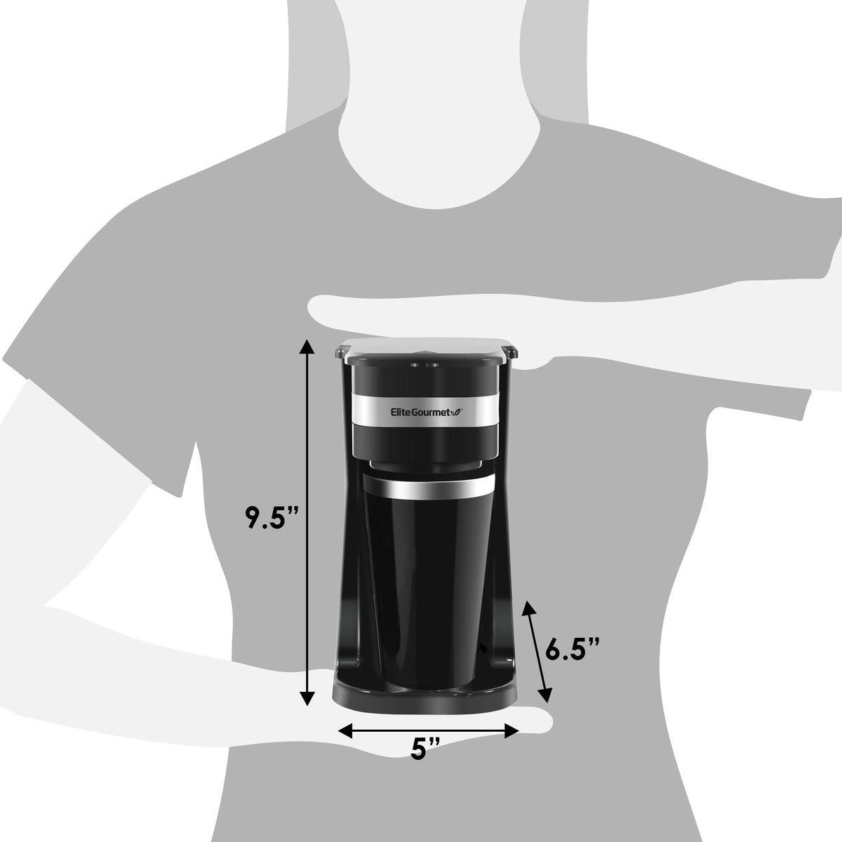 Elite Gourmet EHC114 dishwasher safe parts for easy cleanup