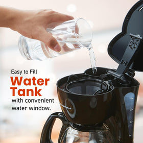 Elite Gourmet EHC4128 Pause N Serve lets you pour coffee mid-brew.