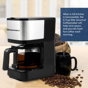 Elite Gourmet EHC9420 on a compact kitchen counter in a cozy space