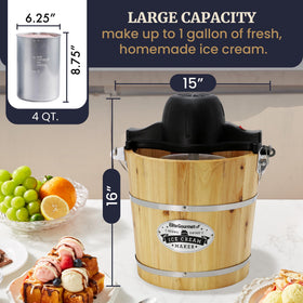 Elite Gourmet EIM402 dishwasher safe canister and lid for easy cleanup