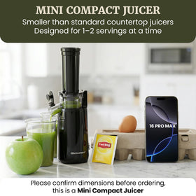 EJX600 16oz juice cup ready for a fresh single serving.
