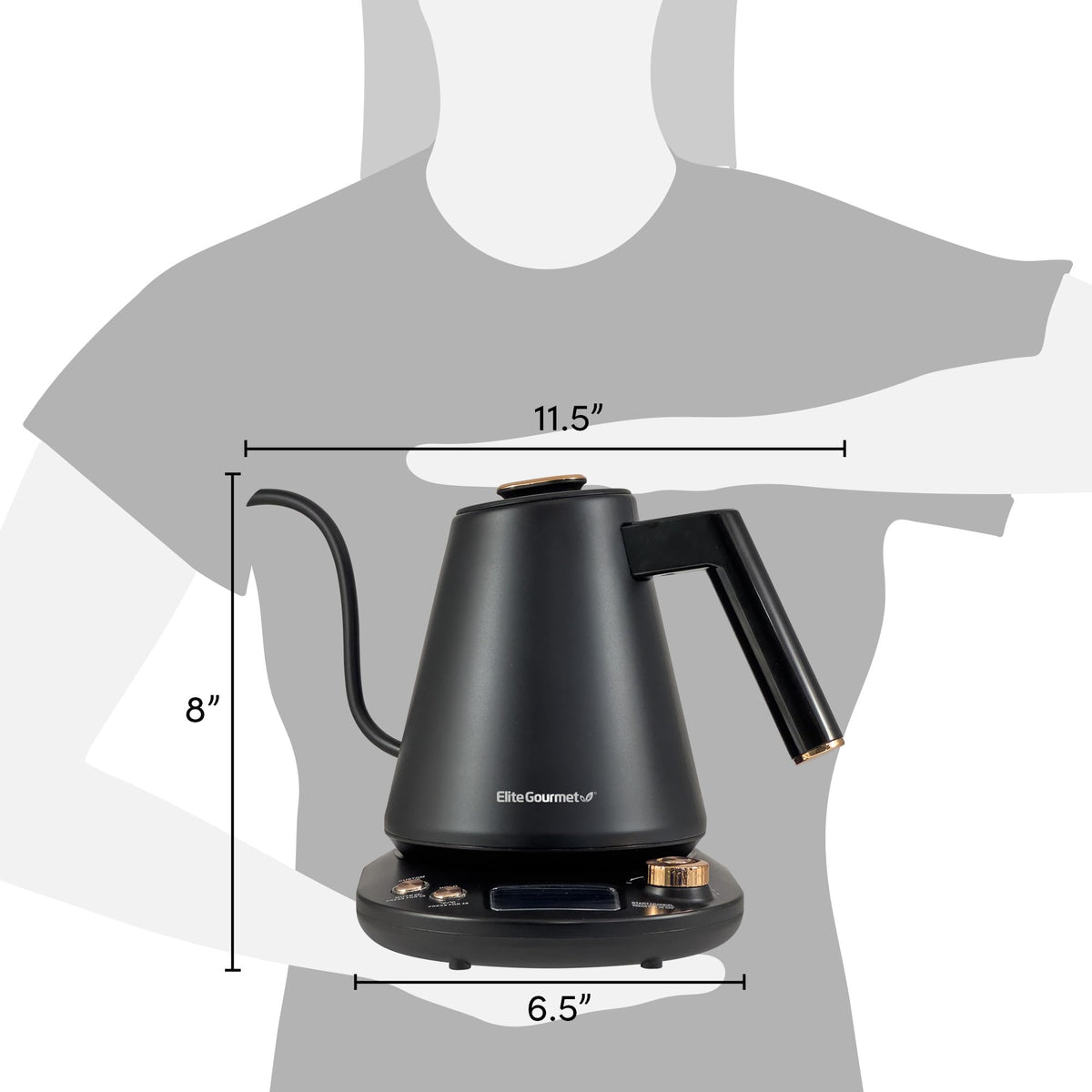 Elite Gourmet EKT3001 keep warm mode maintains heat