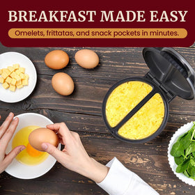Elite Gourmet EOM205 stainless steel and black finish for durable use