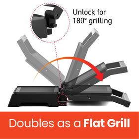 Elite Gourmet EPN160 power indicator shows when ready to cook.