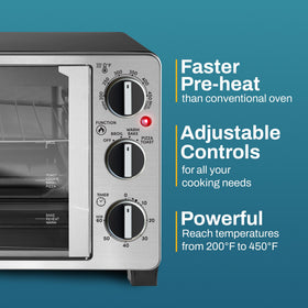 Control panel of Elite Gourmet ET2530M with precise temperature and timer settings.